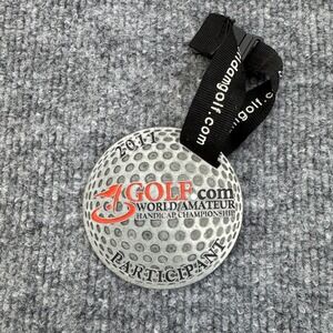 2011 World Amateur Handicap Championship Bag Tag‎ Golf.com Participant Medal